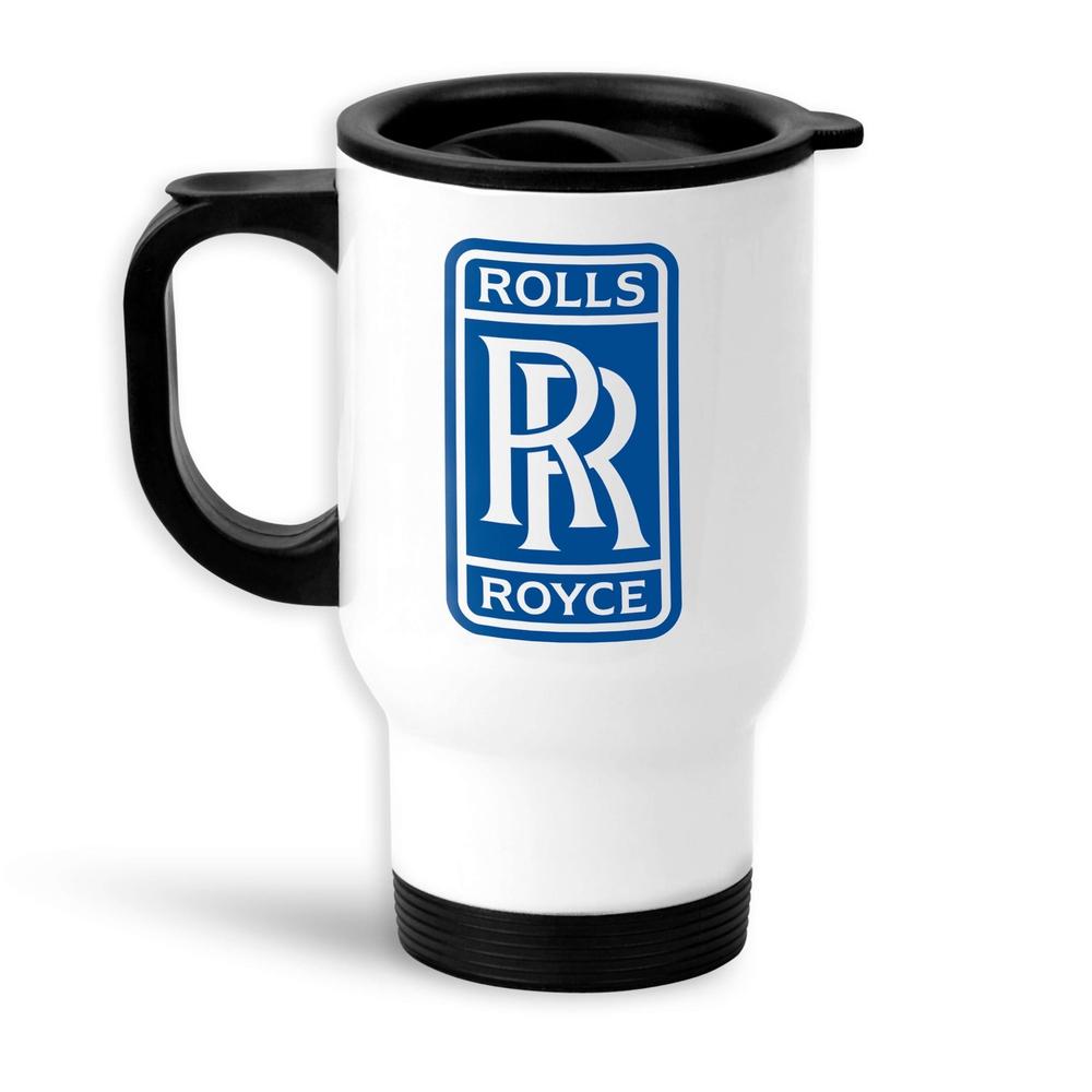 Rolls Royce Termokrus Hvidt-Krus-Rolls Royce-Garage Culture Shop- garage - man cave - merchandise