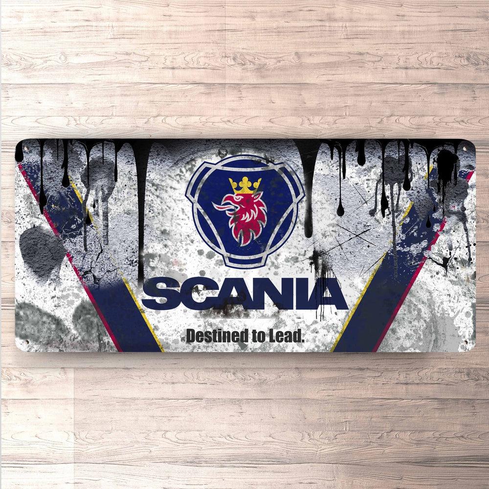 Scania Vintage 30x60cm Skilt-Skilte-Scania-Garage Culture Shop- garage - man cave - merchandise