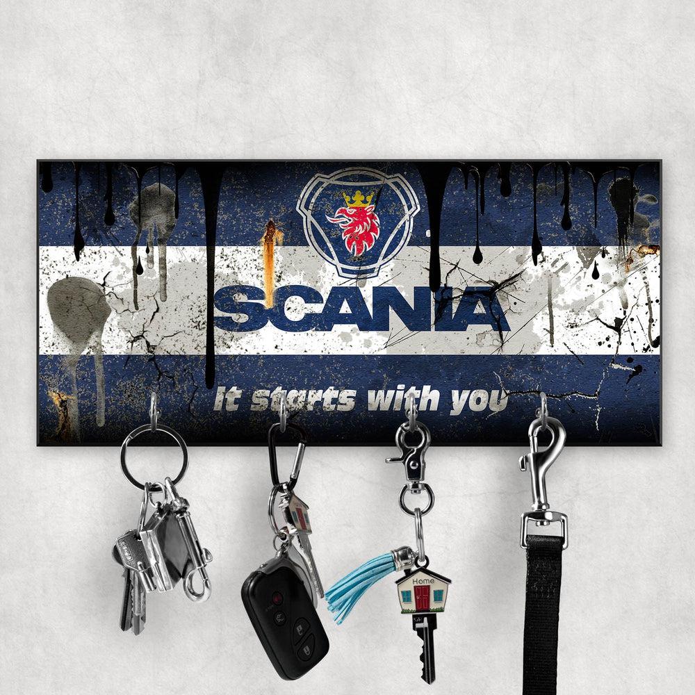 Scania Vintage Nøgleholdere-Nøgleholdere-Scania-Garage Culture Shop- garage - man cave - merchandise