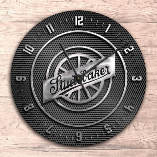 Studebaker Vægur Rundt-Clock-Studebaker-Garage Culture Shop- garage - man cave - merchandise