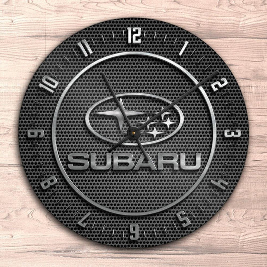 Subaru Vægur Rundt-Clock-Subaru-Garage Culture Shop- garage - man cave - merchandise
