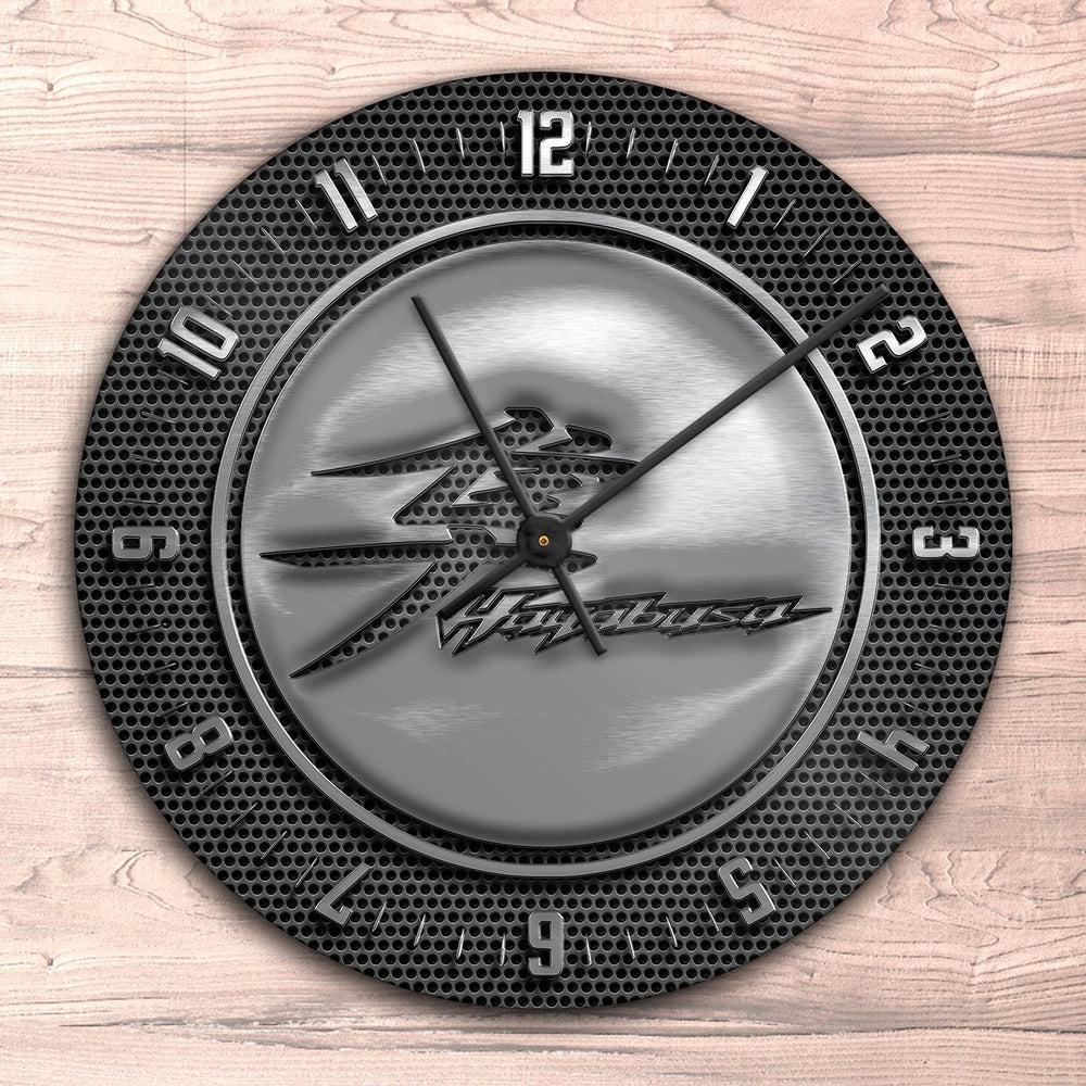 Suzuki Hayabusa Vægur Rundt-Clock-Suzuki-Garage Culture Shop- garage - man cave - merchandise