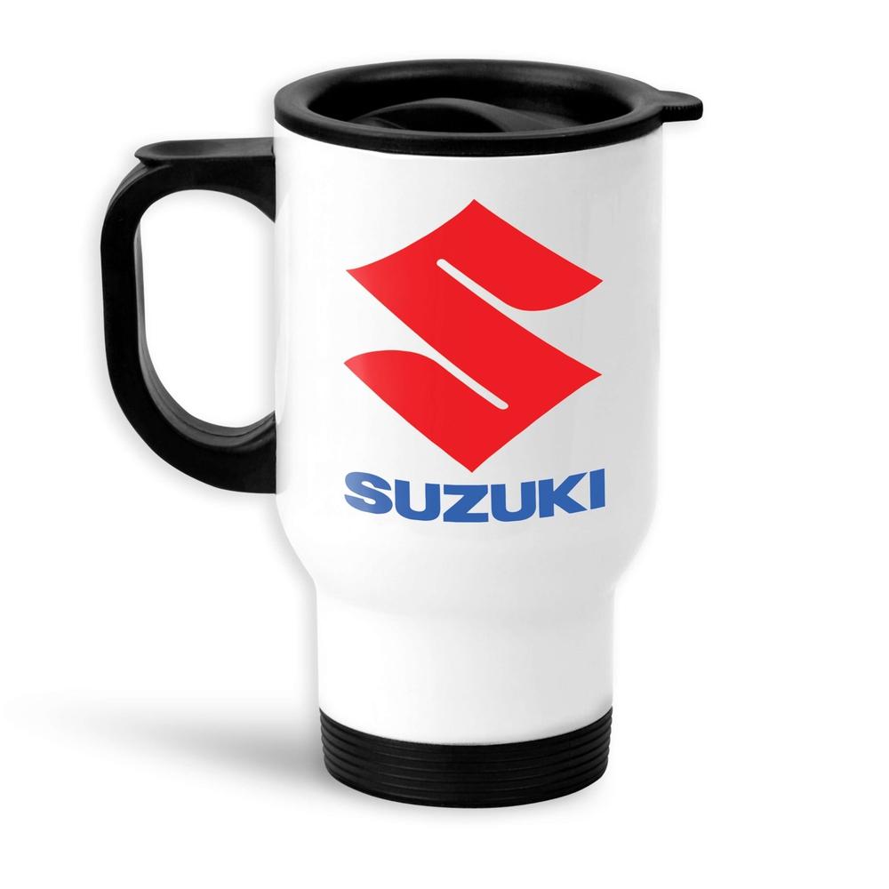 Suzuki Termokrus Hvidt-Krus-Suzuki-Garage Culture Shop- garage - man cave - merchandise