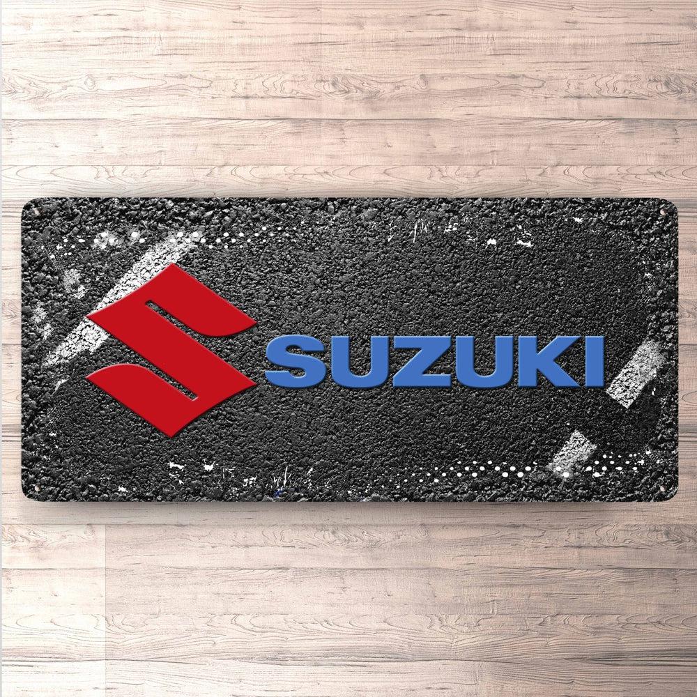 Suzuki Vintage 30x60cm Skilt-Skilte-Suzuki-Garage Culture Shop- garage - man cave - merchandise