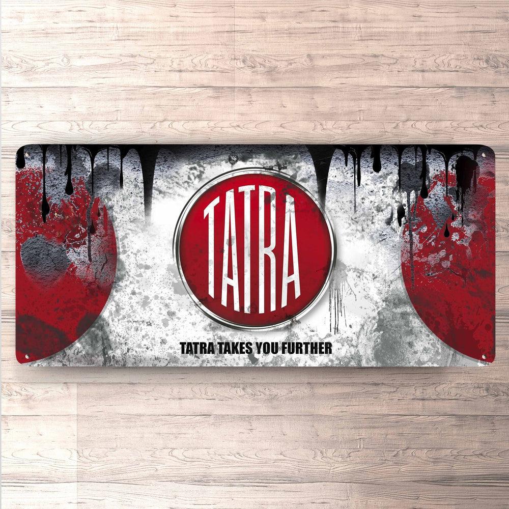 Tatra Vintage 30x60cm Skilt-Skilte-Tatra-Garage Culture Shop- garage - man cave - merchandise