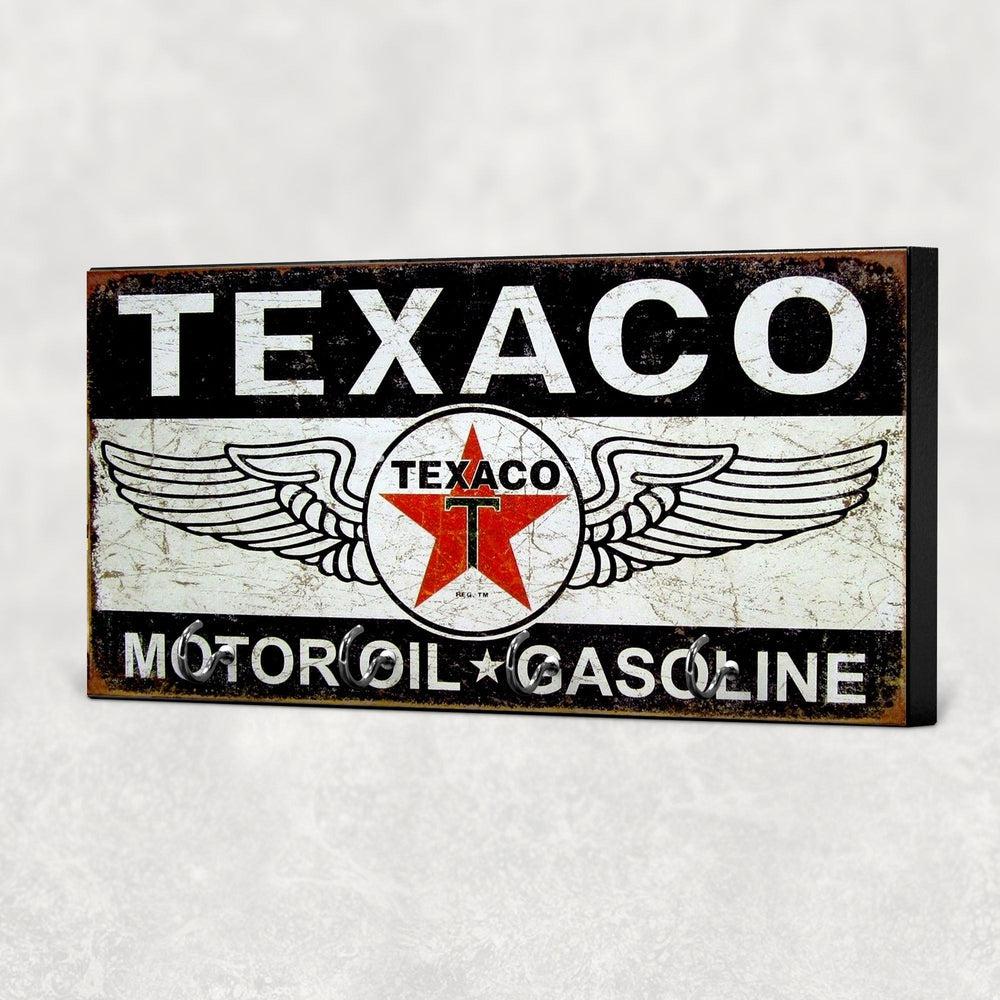 Texaco Vintage Nøgleholdere-Nøgleholdere-Motoroil-Garage Culture Shop- garage - man cave - merchandise