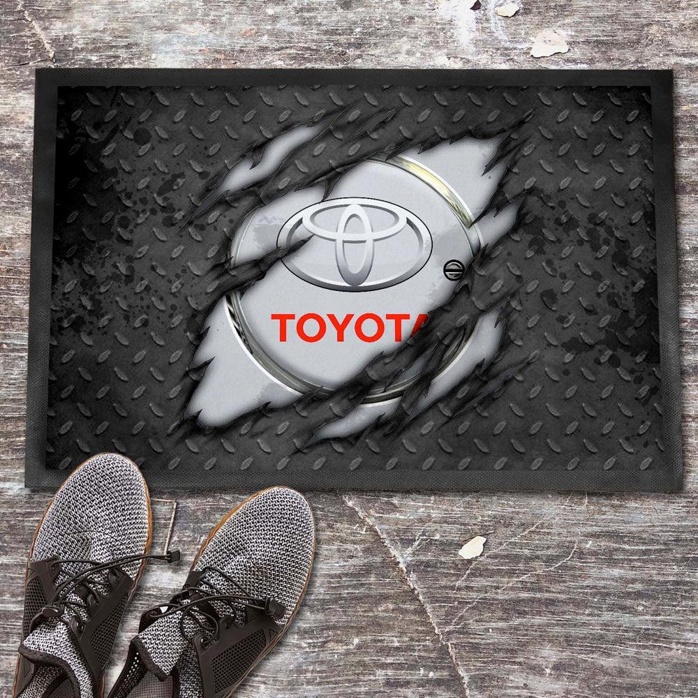 Toyota Ripped Vintage Dørmåtte-Dørmåtte-Toyota-Garage Culture Shop- garage - man cave - merchandise