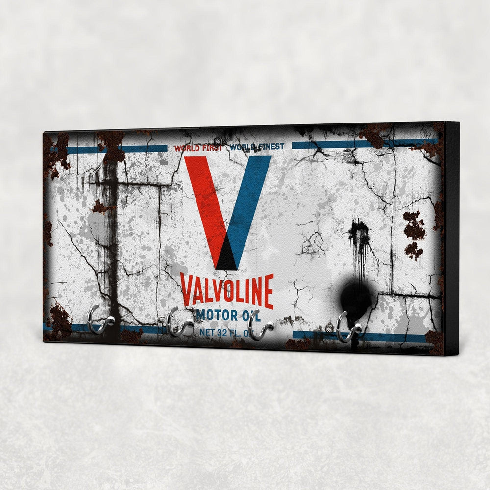 Valvoline Motor Oil Vintage Nøgleholdere-Nøgleholdere-Motoroil-Garage Culture Shop- garage - man cave - merchandise