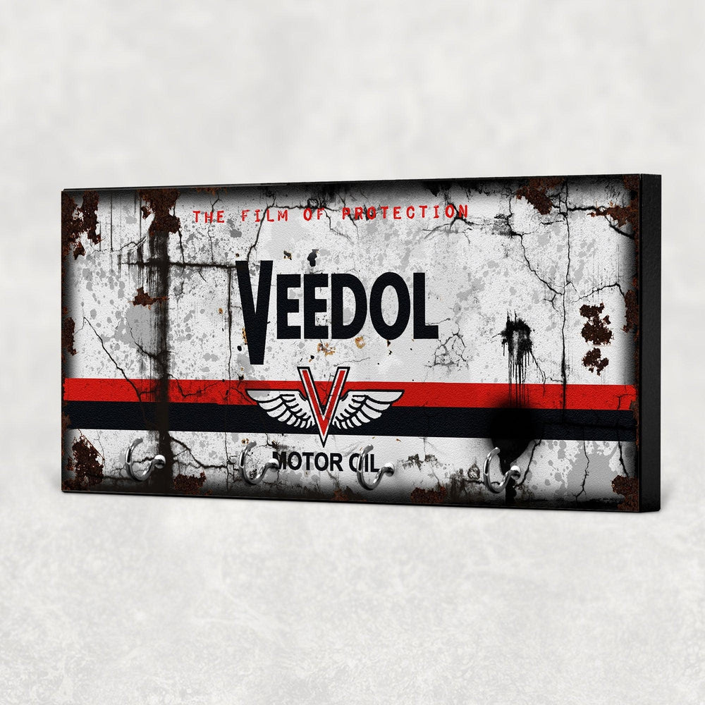 Veedol Motor Oil Vintage Nøgleholdere-Nøgleholdere-Motoroil-Garage Culture Shop- garage - man cave - merchandise