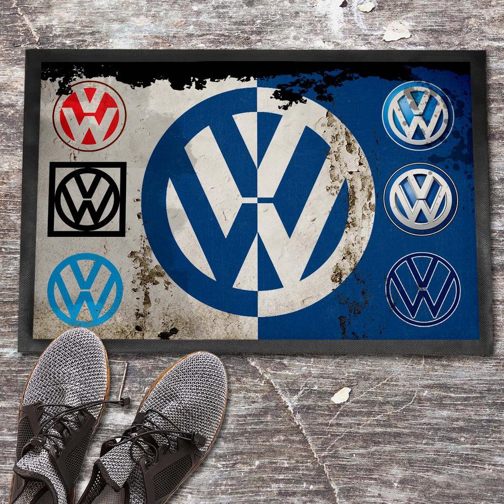 Volkswagen VW Vintage Dørmåtte-Dørmåtte-VW-Garage Culture Shop- garage - man cave - merchandise