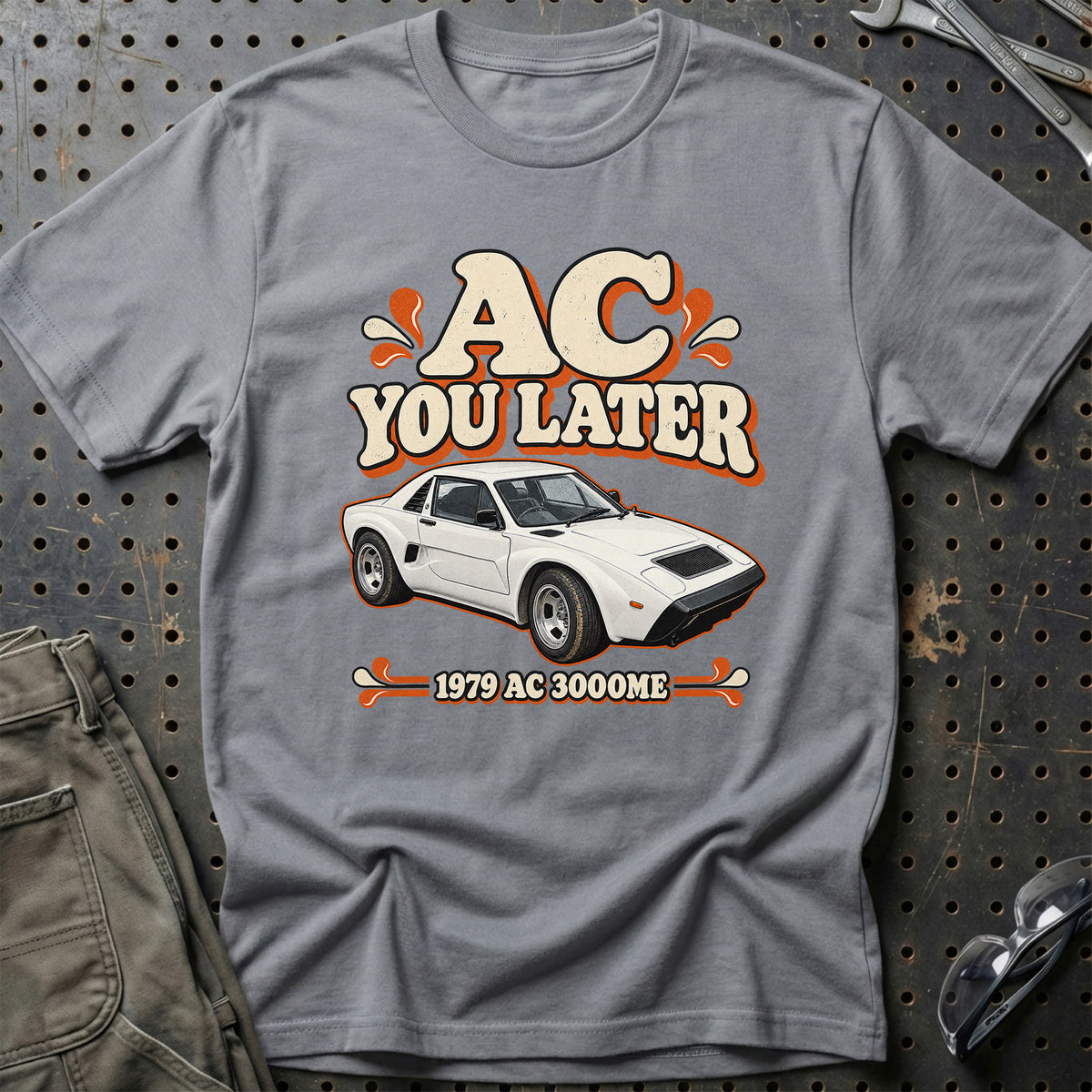 
AC 3000ME 1979 – AC You Later T-Shirt – Grå Sport