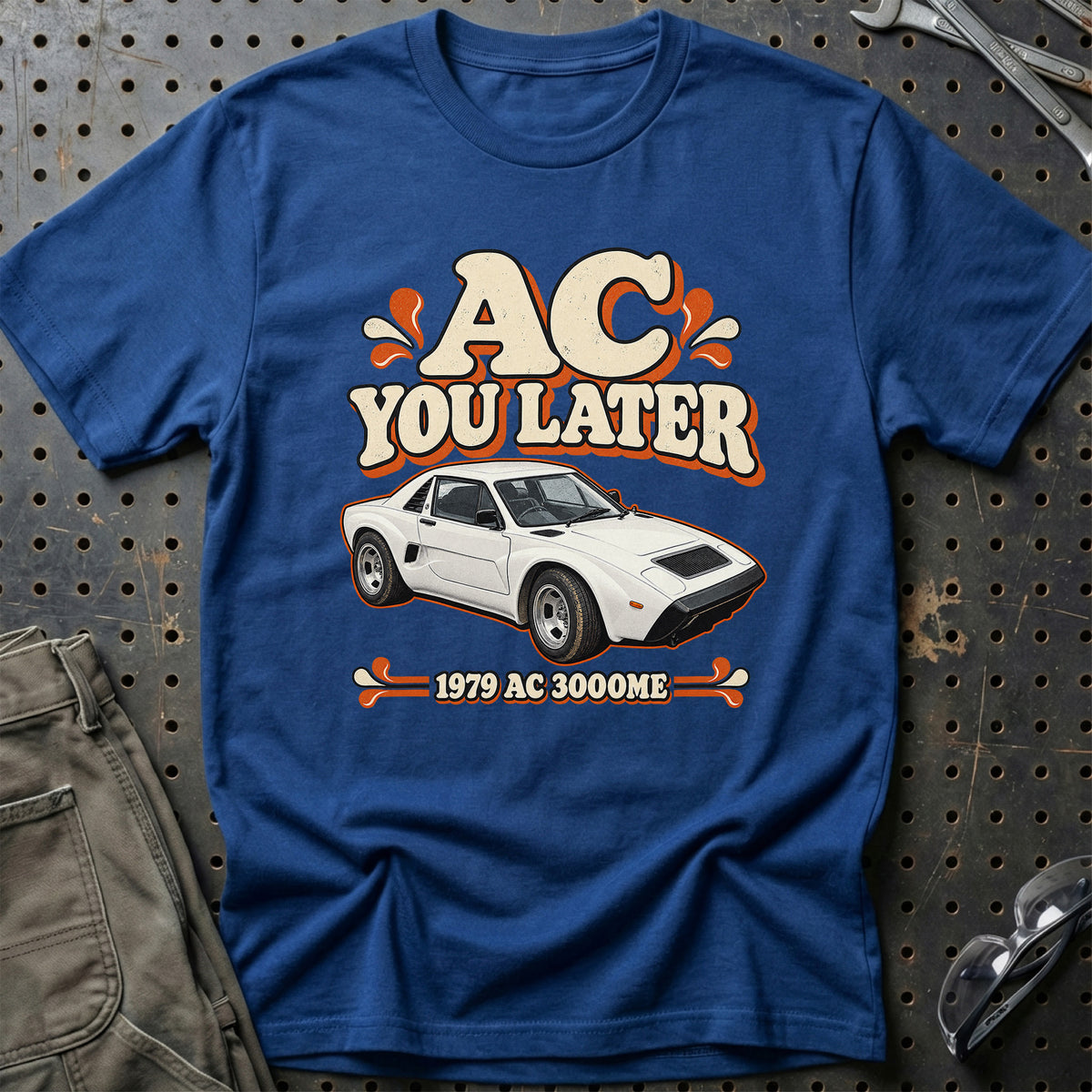 
AC 3000ME 1979 – AC You Later T-Shirt – Blå Royal