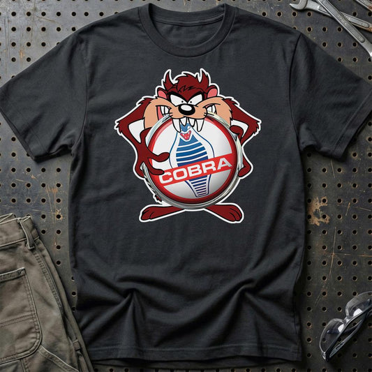 AC Cobra TAZ Unisex T-Shirt , Bomuld-Beklædning-AC-Sort-S-Garage Culture Shop- garage - man cave - merchandise