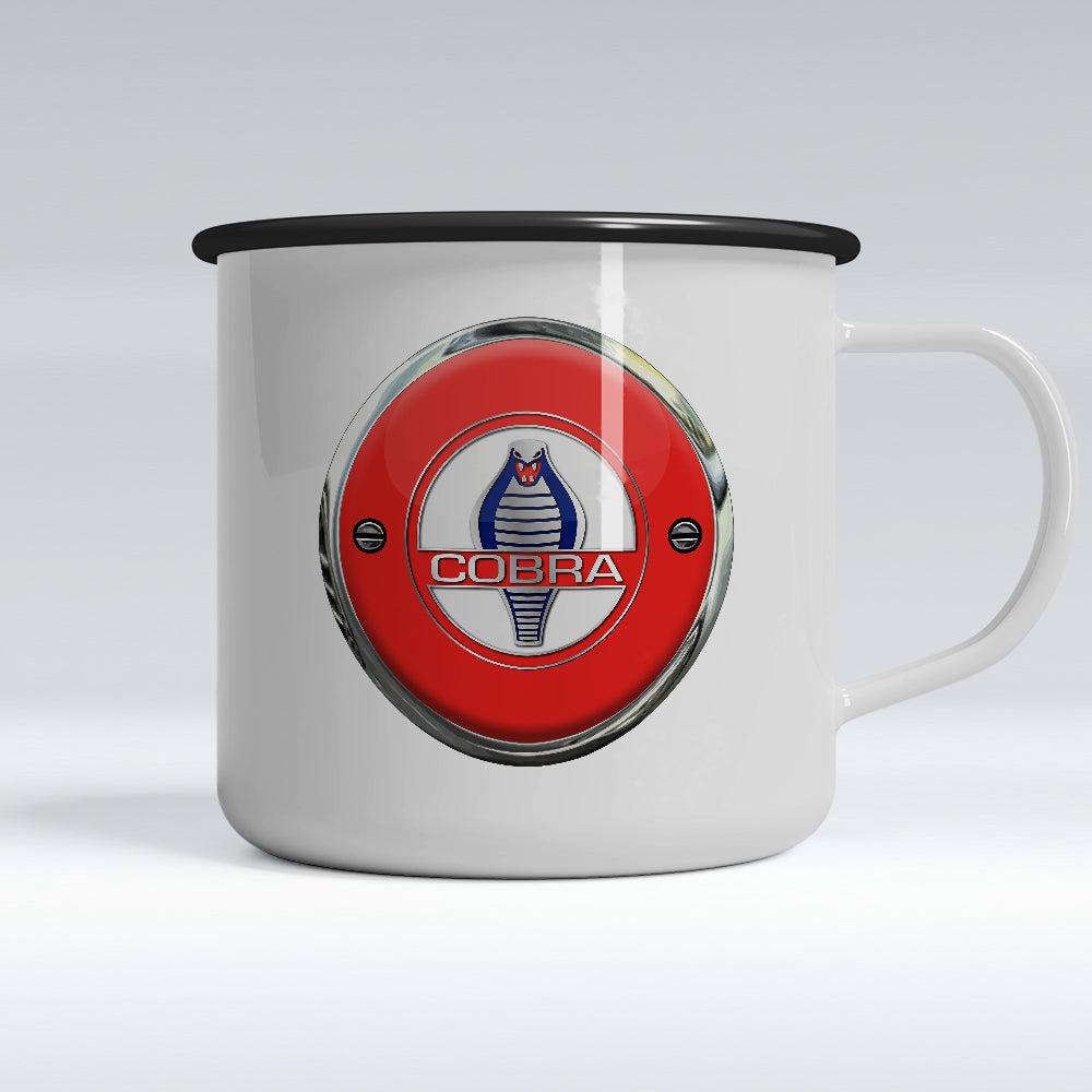 AC Shelby Cobra Emaljekrus-Krus-AC-Garage Culture Shop- garage - man cave - merchandise