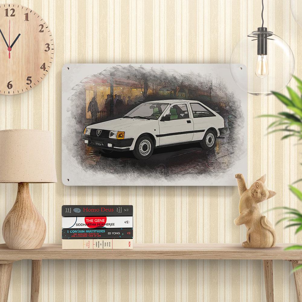 ALFA ROMEO ARNA 1.3 TI 1984 Skilte, Musemåtte, Dørmåtte-Skilte-Alfa Romeo-Garage Culture Shop- garage - man cave - merchandise