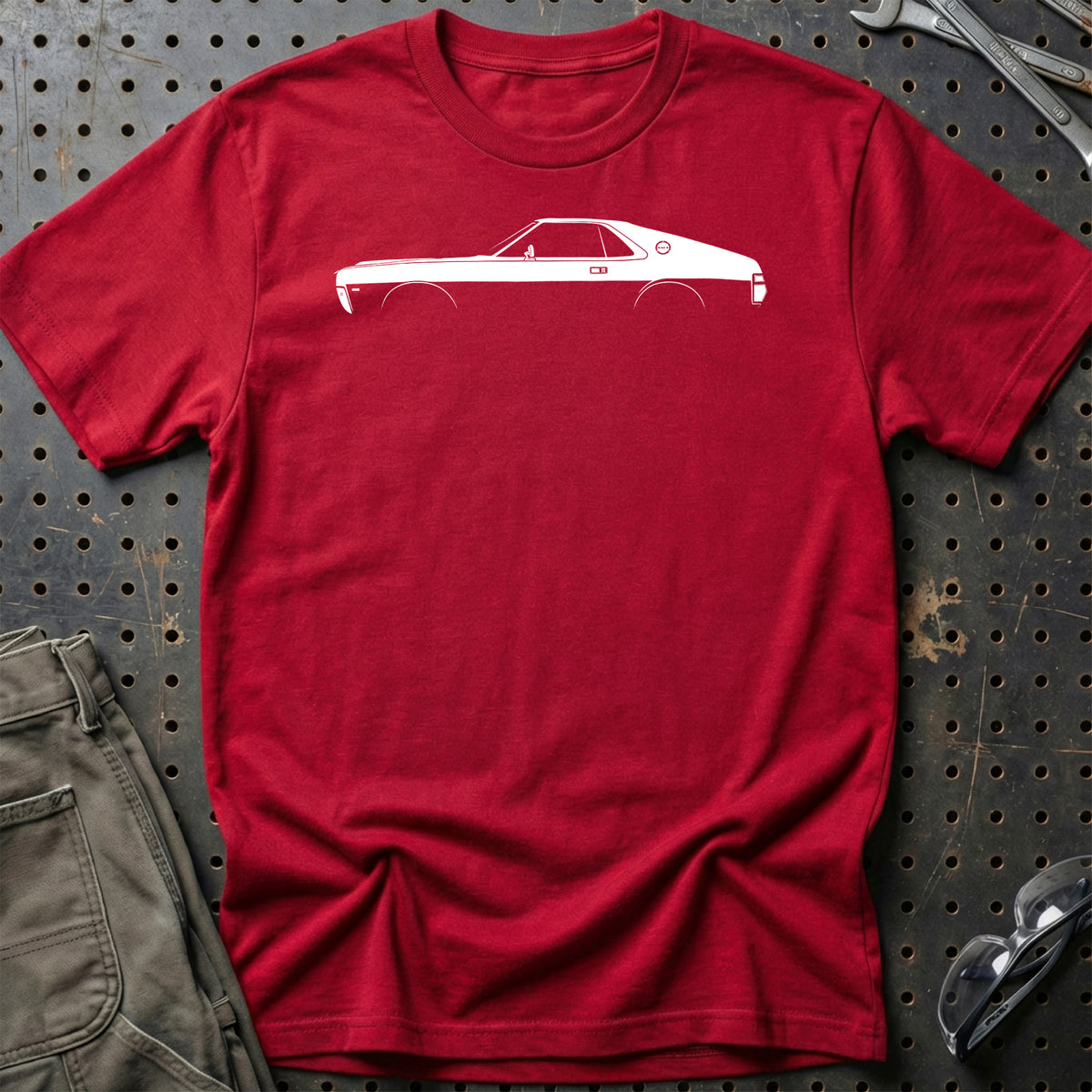 
AMC AMX Silhuet T-Shirt – Rød