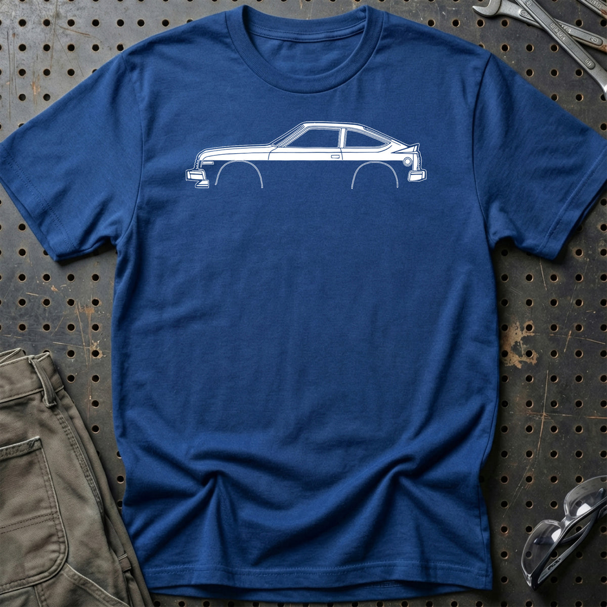 
AMC AMX Spirit Silhuet T-Shirt – Blå Royal