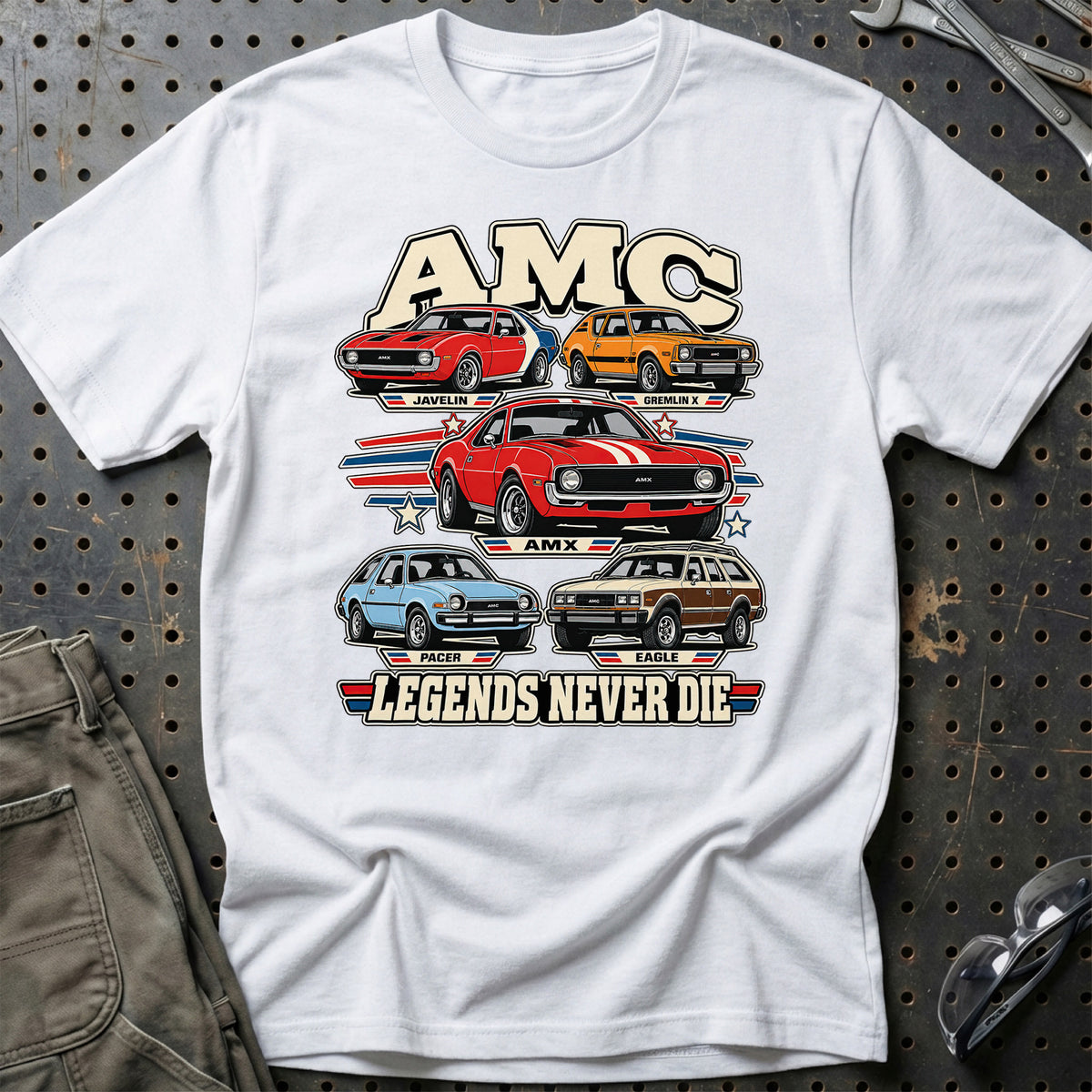 
Produktbillede af AMC Legends Never Die T-Shirt