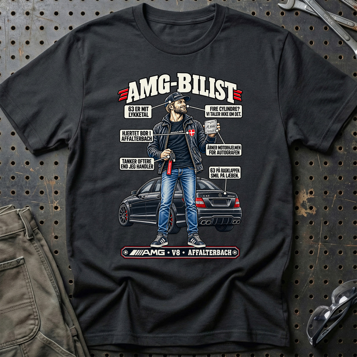 
AMG-Bilist T-Shirt – Sort