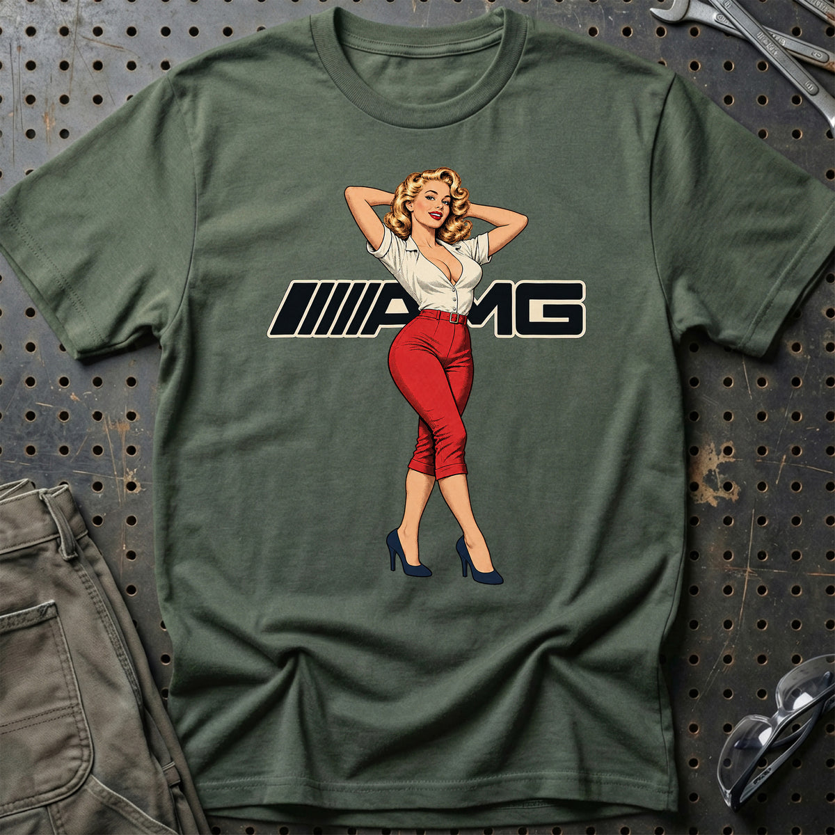 
Produktbillede af AMG Retro Pinup T-Shirt