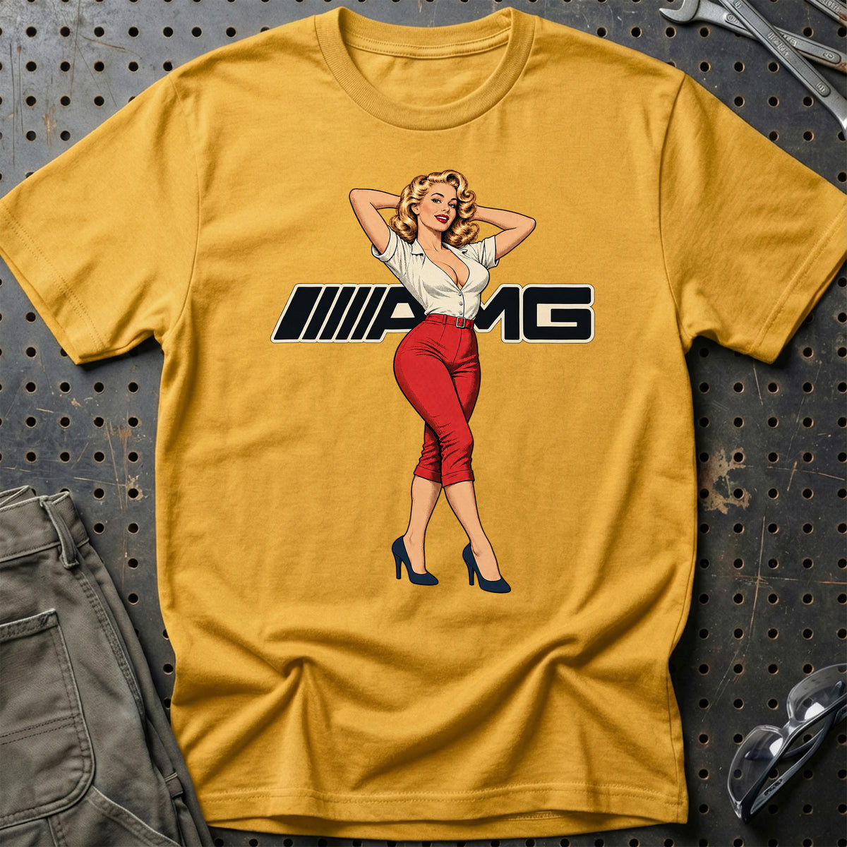 
Produktbillede af AMG Retro Pinup T-Shirt