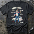 
Abarth-Bilist T-Shirt – Sort