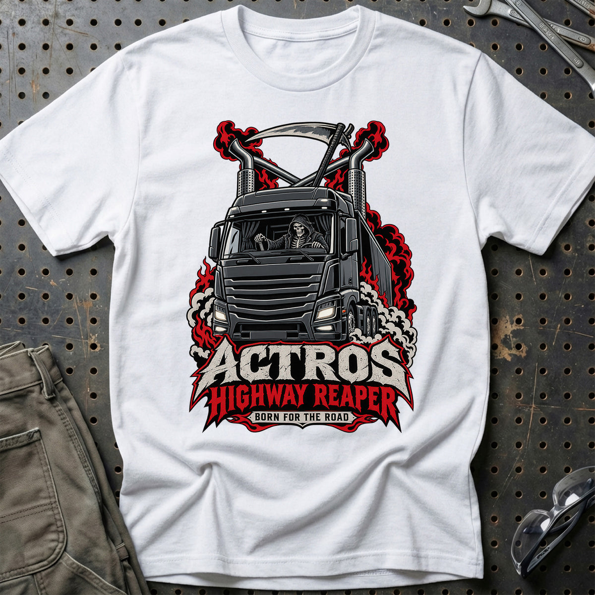 
Produktbillede af Actros – Highway Reaper – Born For The Road T-Shirt