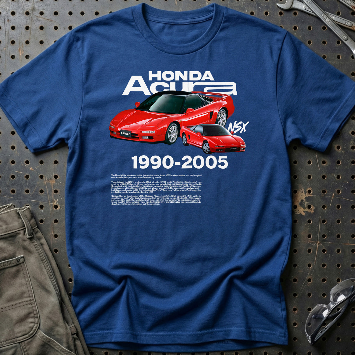 
Acura NSX T-Shirt – Blå Royal