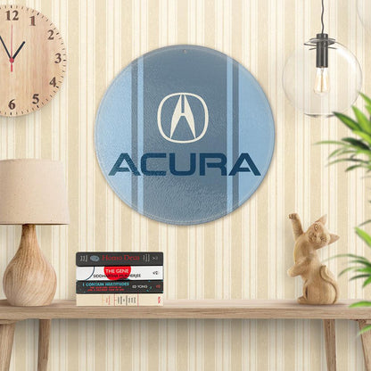 Acura Runde Skilte , Musemåtte Rundt , Kop Underlag, Underlagssæt-Runde Skilte-Acura-Garage Culture Shop- garage - man cave - merchandise