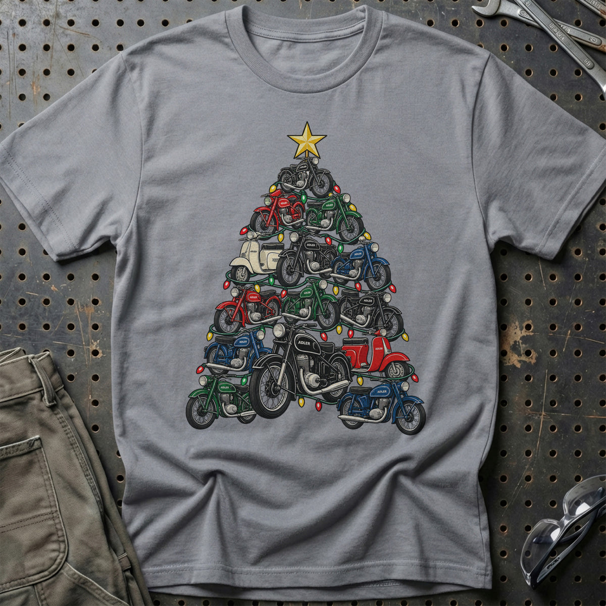 Adler Juletræ T-Shirt-Beklædning-Adler-Grå Sport-S-Garage Culture Shop- garage - man cave - merchandise