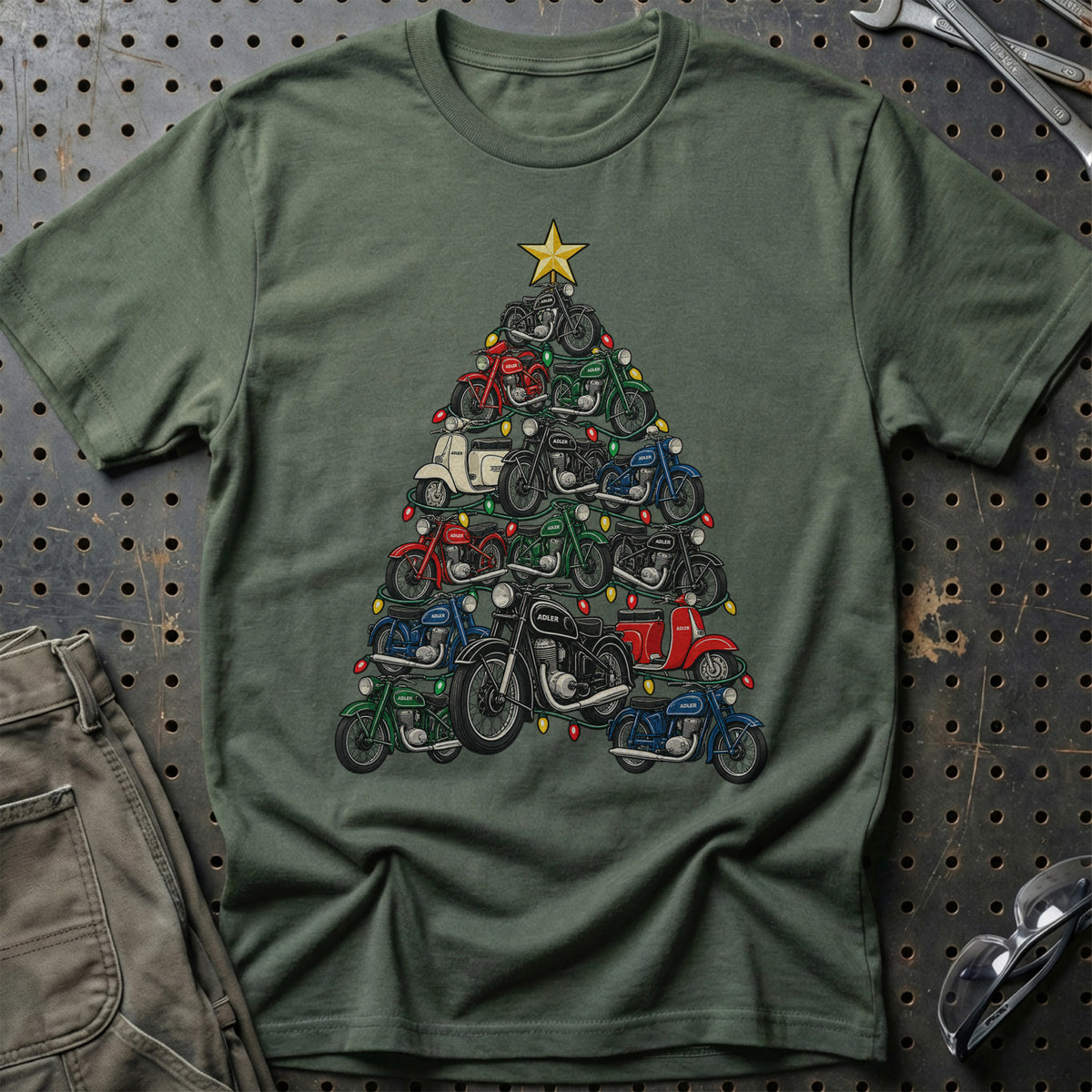 Adler Juletræ T-Shirt-Beklædning-Adler-Grøn Militær-S-Garage Culture Shop- garage - man cave - merchandise