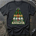 
Advokat – Julehygge – Unisex T-Shirt – Sort