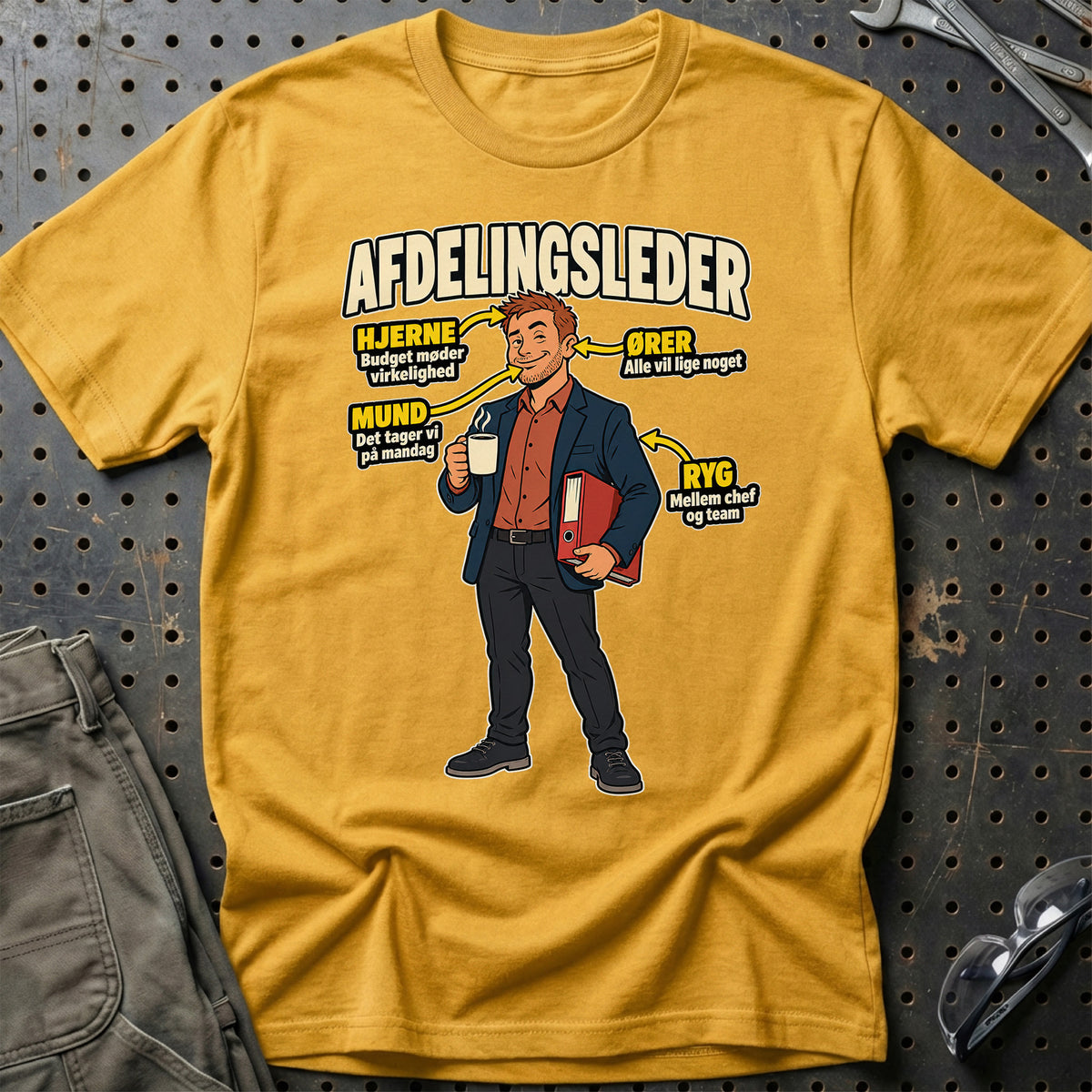 
Produktbillede af Afdelingsleder – Anatomi T-Shirt
