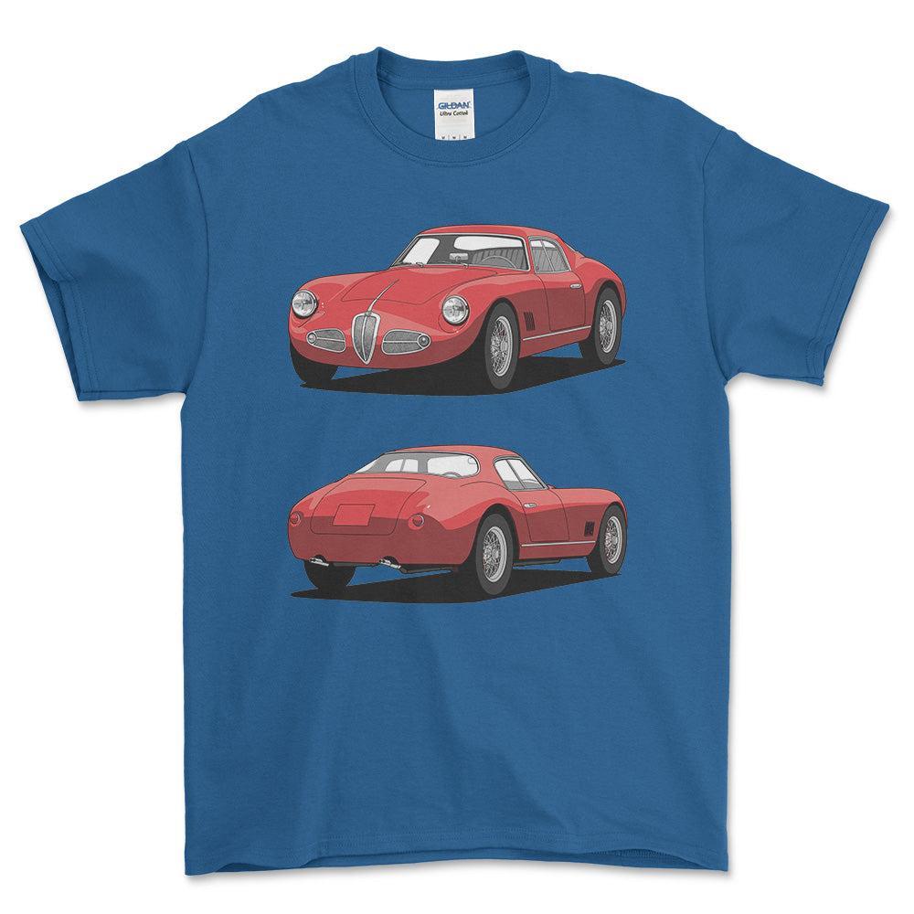 Alfa Romeo 1900 Speciale 1958 T-Shirt-Beklædning-Alfa Romeo-Blå Royal-S-Garage Culture Shop- garage - man cave - merchandise