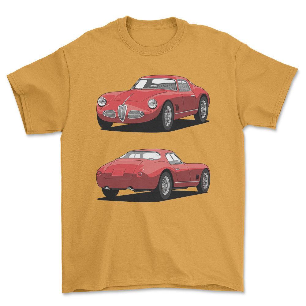 Alfa Romeo 1900 Speciale 1958 T-Shirt-Beklædning-Alfa Romeo-Guld-S-Garage Culture Shop- garage - man cave - merchandise