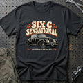 
Alfa Romeo 6C 2500 Super Sport 1939 – Six C Sensational T-Shirt – Sort