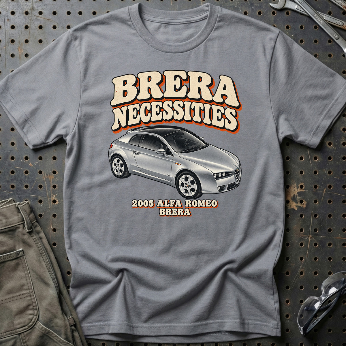
Alfa Romeo Brera 2005 – Brera Necessities T-Shirt – Grå Sport