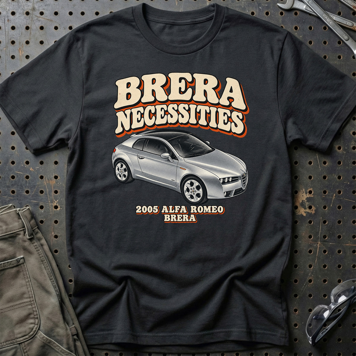 
Alfa Romeo Brera 2005 – Brera Necessities T-Shirt – Sort