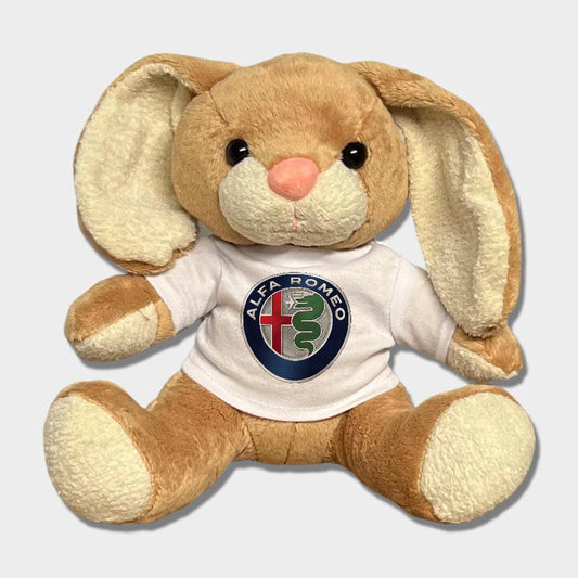 Alfa Romeo Plysdyr Kanin, Bunny-Bamse-Alfa Romeo-Garage Culture Shop- garage - man cave - merchandise