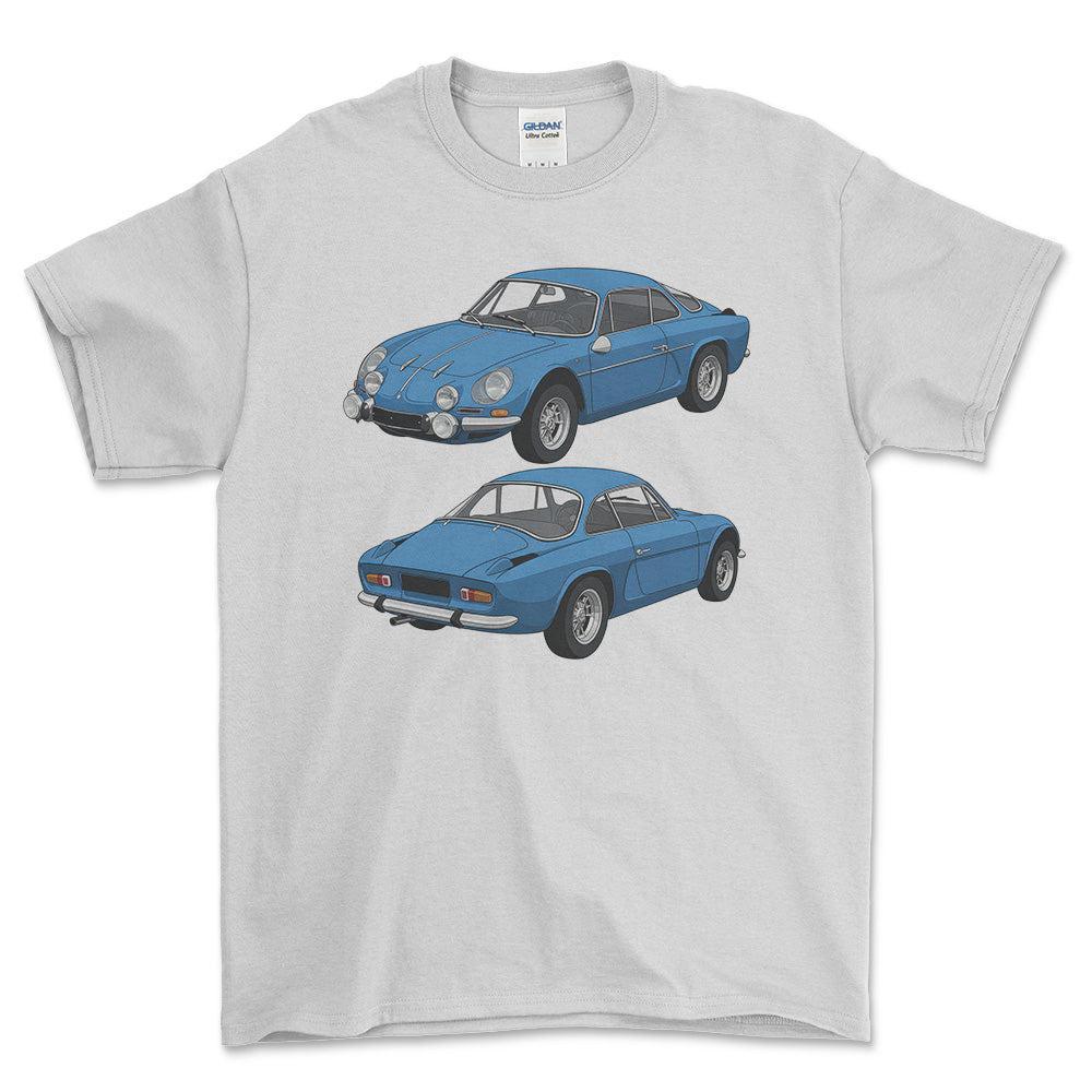 Alpine A110 1600S 1970 - Unisex T-Shirt-Beklædning-Alpine-Hvid-S-Garage Culture Shop- garage - man cave - merchandise