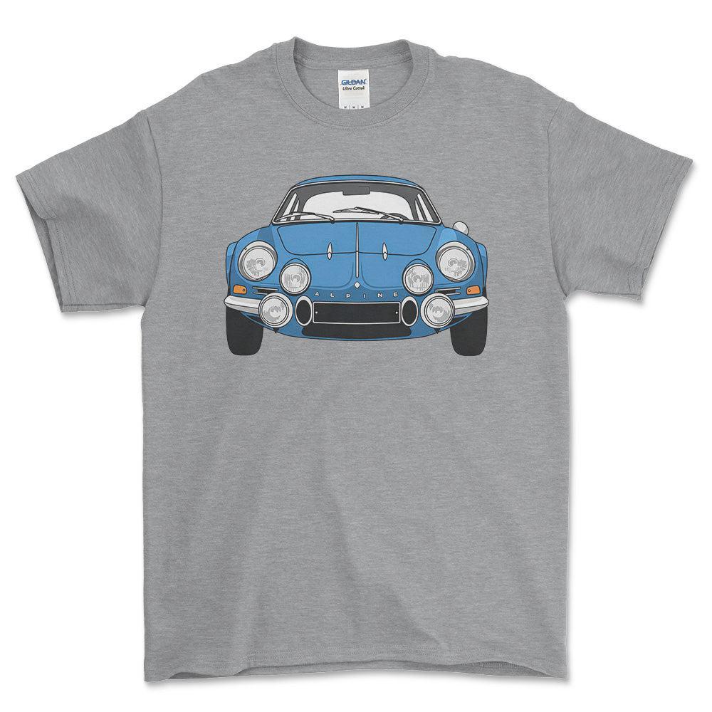 Alpine A110 1600S 1970 - Unisex T-Shirt-Beklædning-Alpine-Grå Sport-S-Garage Culture Shop- garage - man cave - merchandise