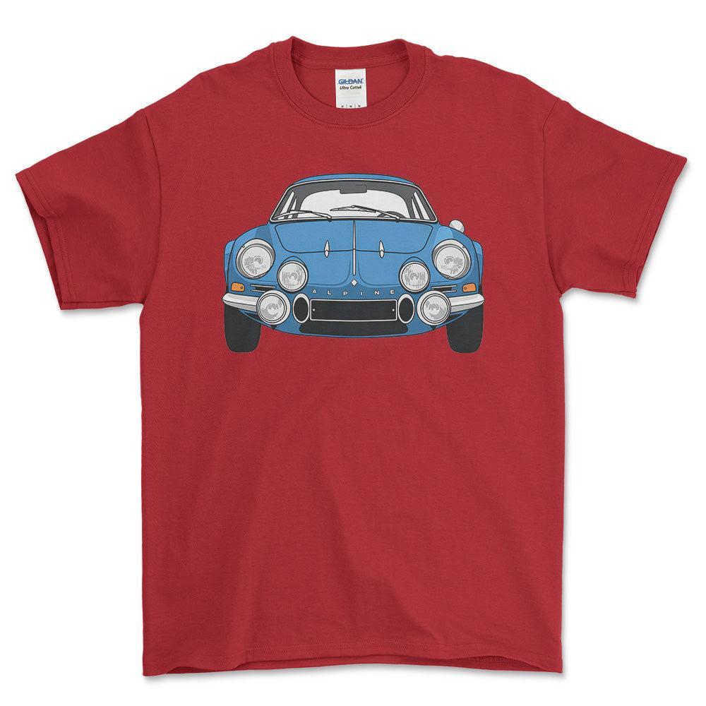 Alpine A110 1600S 1970 - Unisex T-Shirt-Beklædning-Alpine-Rød-S-Garage Culture Shop- garage - man cave - merchandise