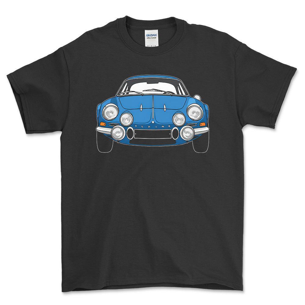 Alpine A110 1600S 1970 - Unisex T-Shirt-Beklædning-Alpine-Sort-S-Garage Culture Shop- garage - man cave - merchandise