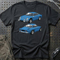 
Alpine A110 1600S 1970 Unisex T-Shirt – Sort – print foran