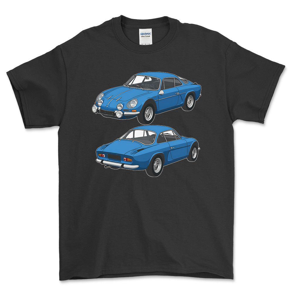 Alpine A110 1600S 1970 - Unisex T-Shirt-Beklædning-Alpine-Sort-S-Garage Culture Shop- garage - man cave - merchandise