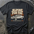
Alpine A110 Berlinette 1962 – Alpine for You T-Shirt – Sort