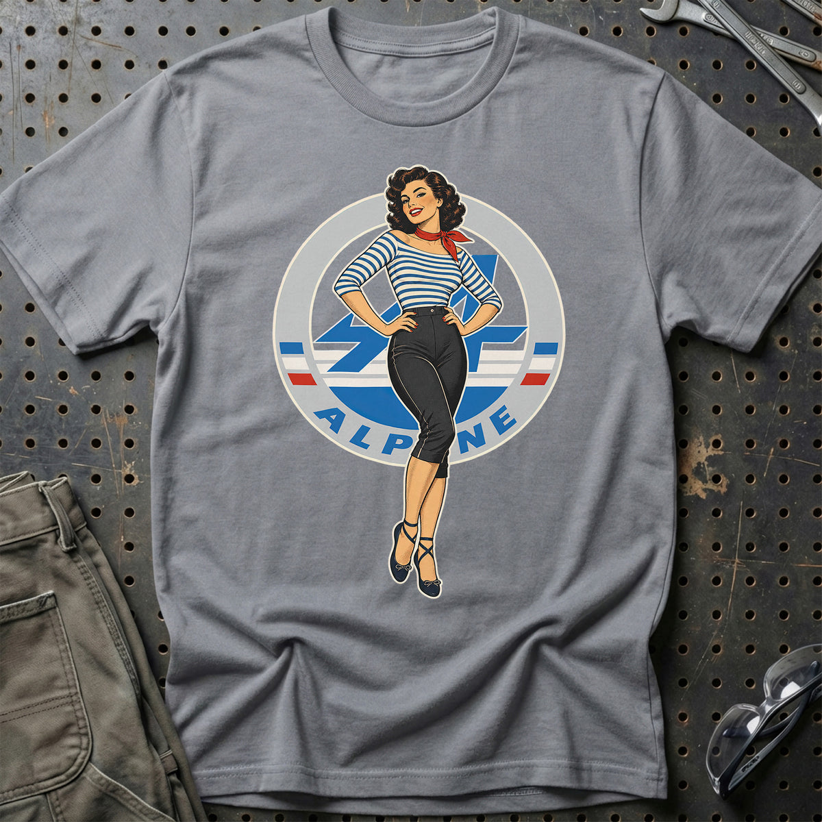 
Produktbillede af Alpine Retro Pinup T-Shirt