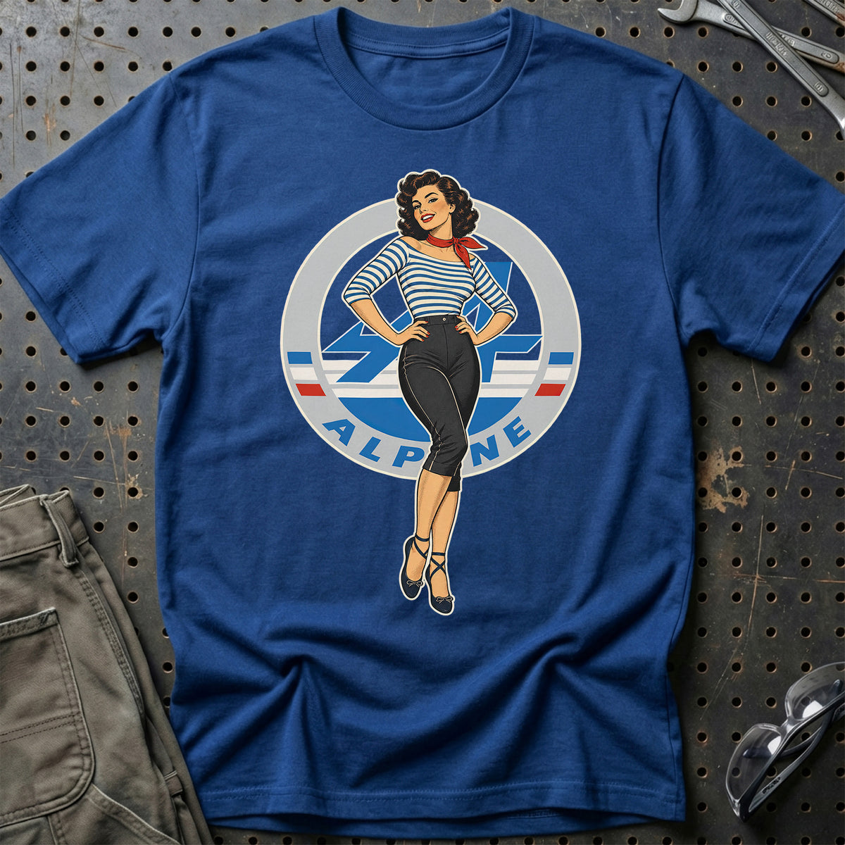 
Produktbillede af Alpine Retro Pinup T-Shirt