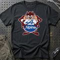 Alpine TAZ T-Shirt-Beklædning-Alpine-Sort-S-Garage Culture Shop- garage - man cave - merchandise