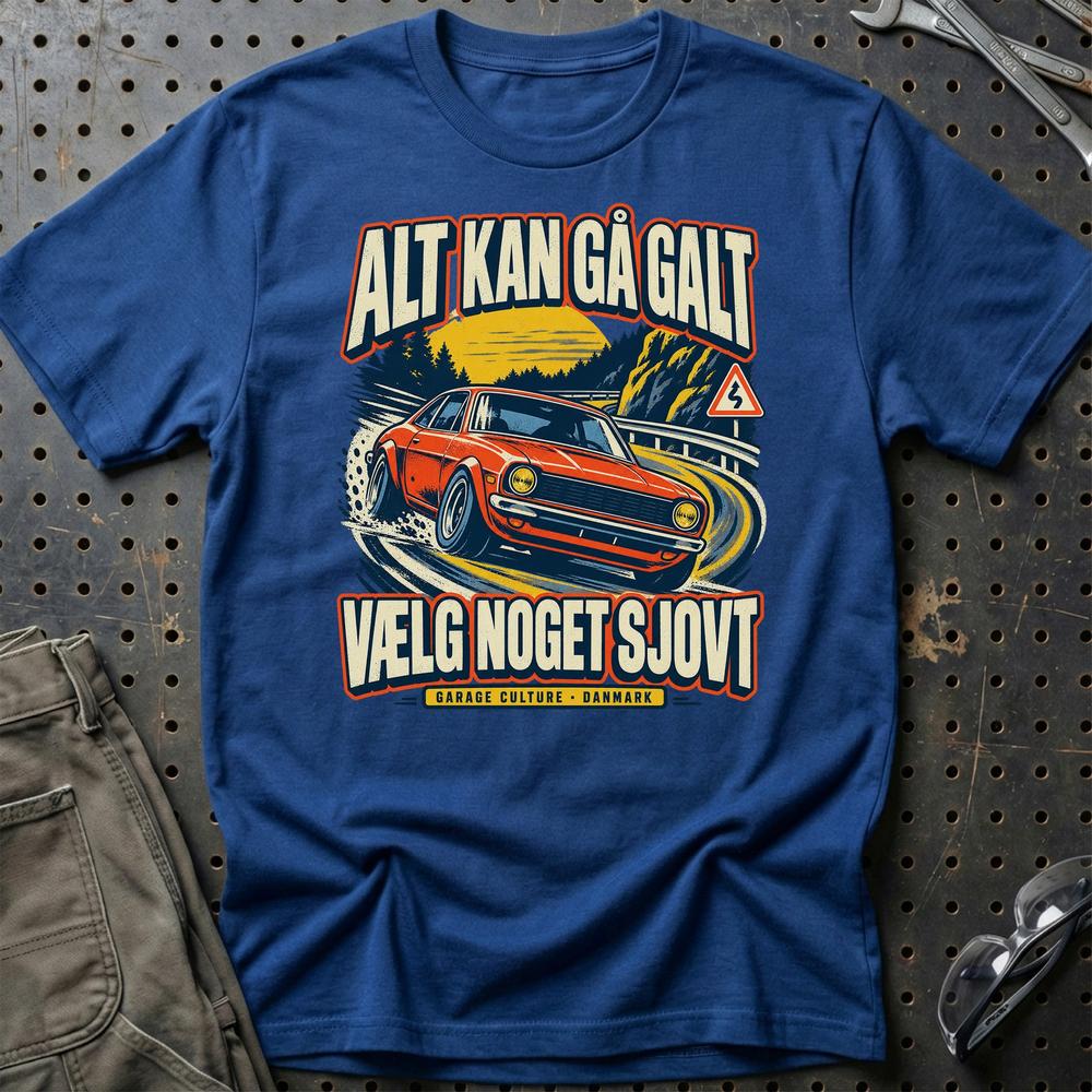 
Produktbillede af Alt Kan Gå Galt T-Shirt